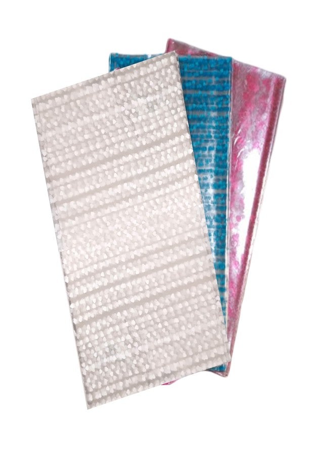 ESCAPER أوراق تغليف الهدايا من إسكيبر، أوراق سيلوفان شفافة متعددة الاستخدامات بتصميم قلب بلاستيكي (26 × 19 بوصة) لتغليف الهدايا، والسلال، وتغليف باقات الزهور، والأعمال اليدوية، والمهرجانات (ألوان متنوعة شفافة، 10 قطع) - Image 1